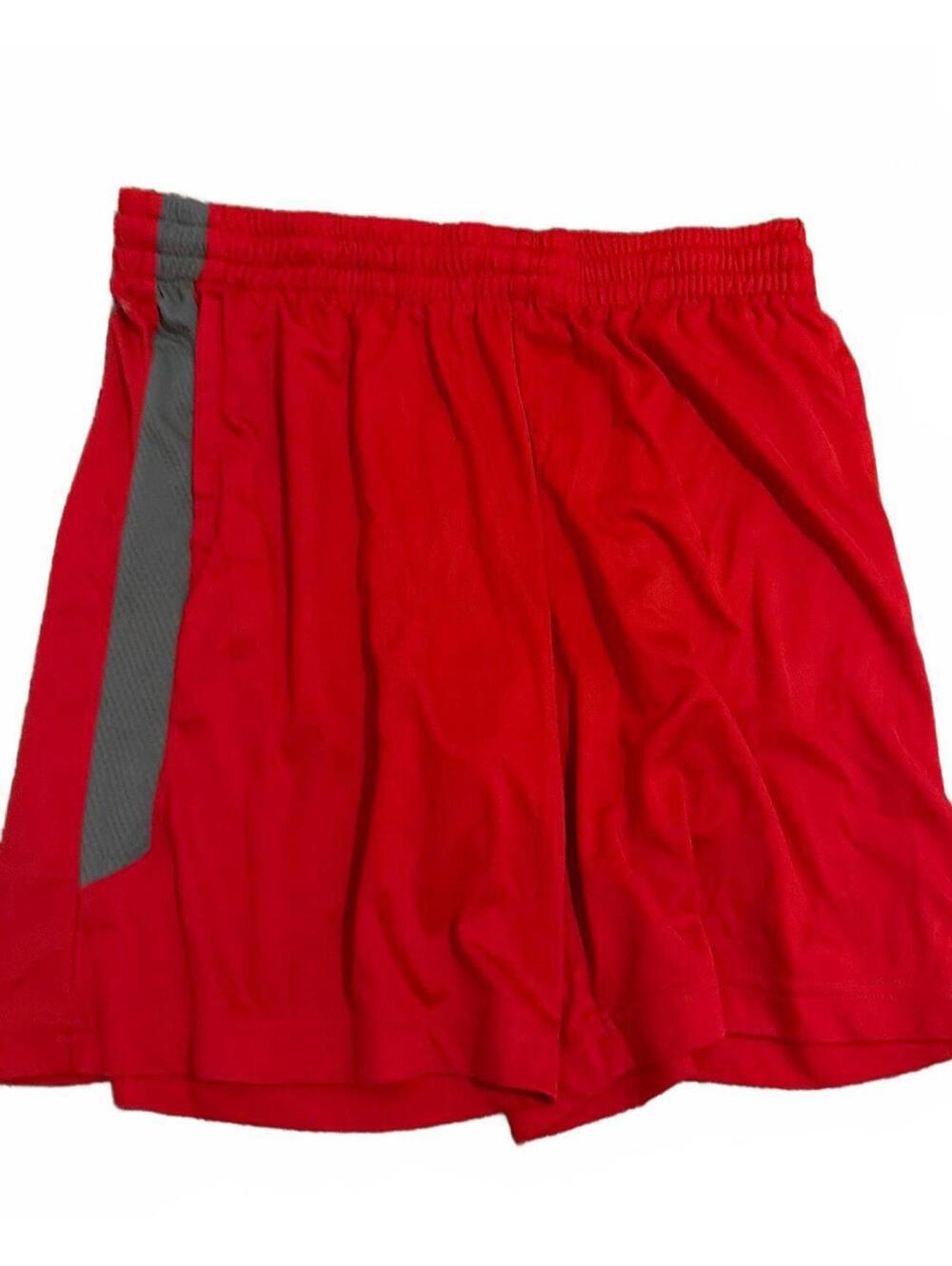 Tek Gear Boys Red Athletic Shorts Large Husky Dry Tek